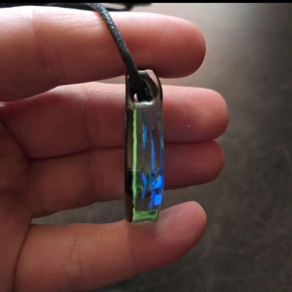 Pokemon Psyduck Black and Blue Necklace - Picture 3 of 5